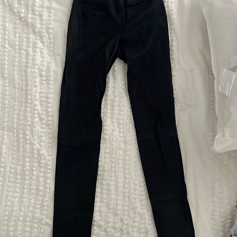 Billy Reid size 2 leather leggings